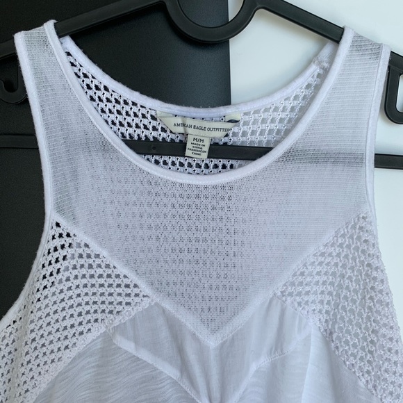 American Eagle Outfitters Light Sleevless Top Sz M - Picture 6 of 7